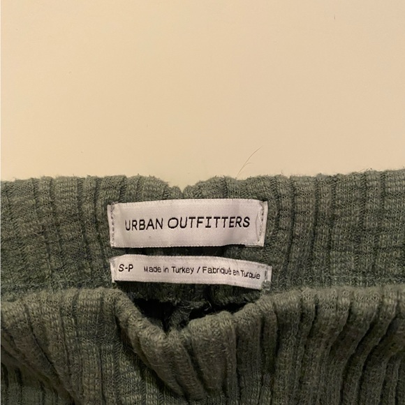 Urban Outfitters green flare knit leggings - Picture 2 of 3